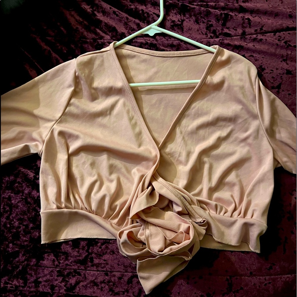 SHEIN Womens crop top blouse